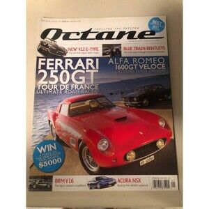Early British #31 Octane Mag Jan‎ 2006- Ferrari 250GT BMW V16 F1 Alfa 1600GT UK